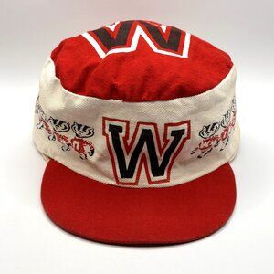 Vintage  1983 Wisconsin Badgers Painters Type Hat Top Promotions Madison,WI RARE